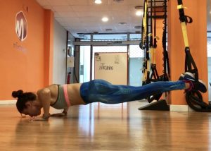 TRX Flexión suspensión mtraining