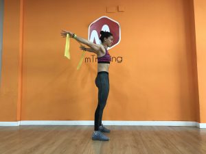 movilidad de hombro banda