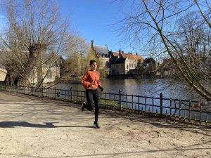 Running Bélgica Brugge brujas